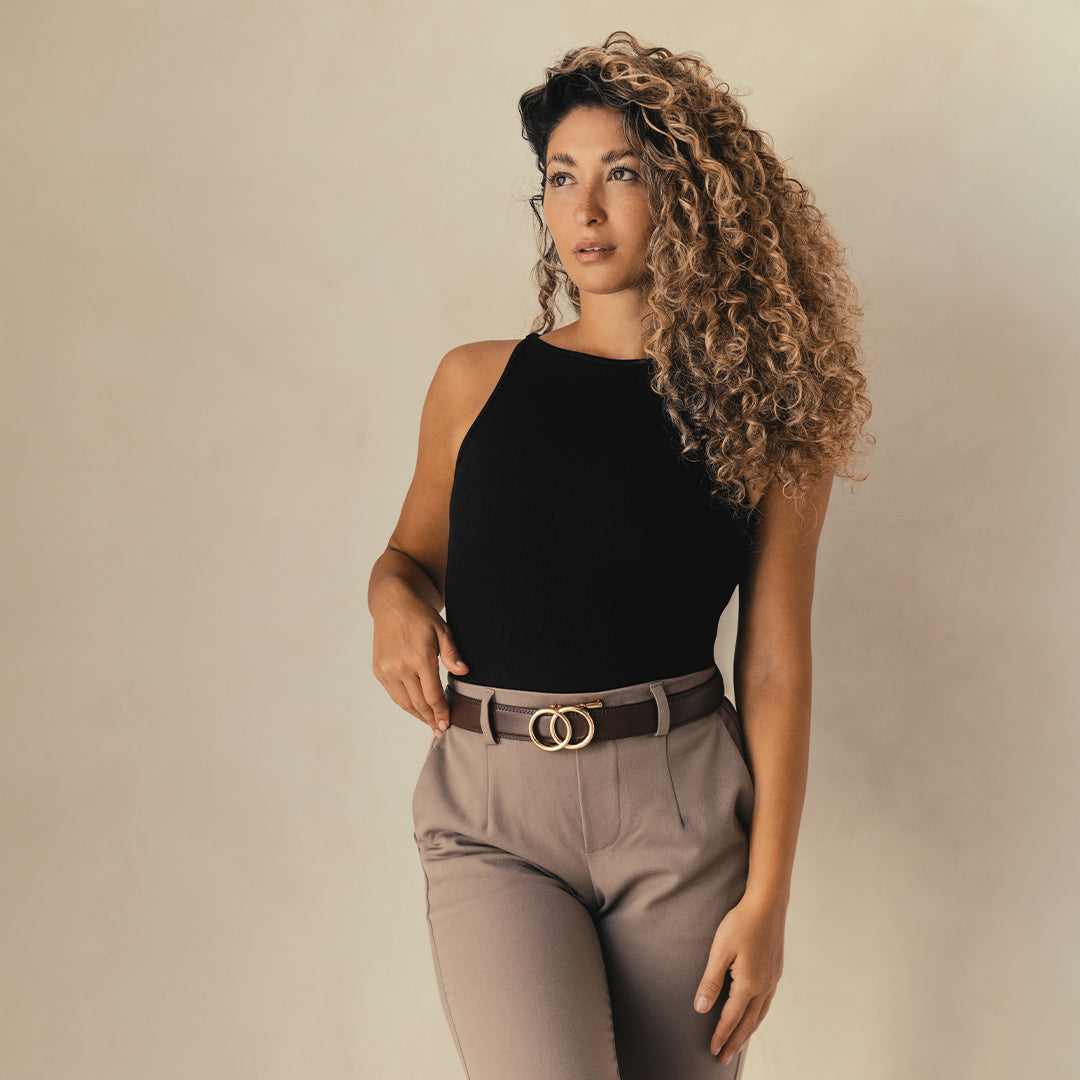 Ceinture Ourvel™ Moderne Argentée